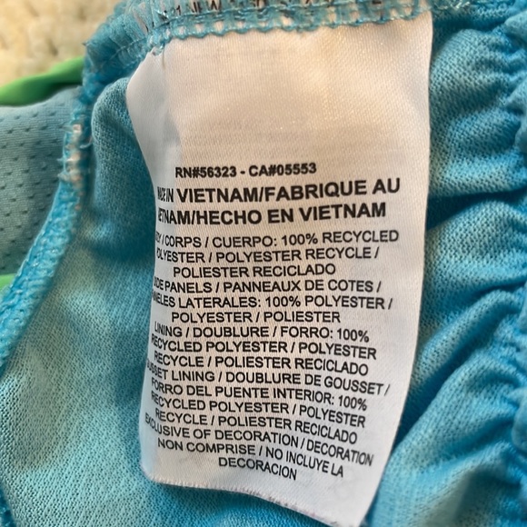 Nike dri fit shorts green blue medium M - Picture 12 of 12